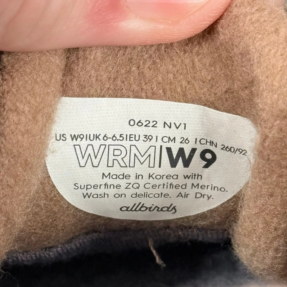 Allbirds Wool Runners Shoes Women 9 Tan Merino Wool Low Top Sneakers Running